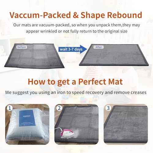 Baby Play Mat for Floor (86.3 Sq Ft)