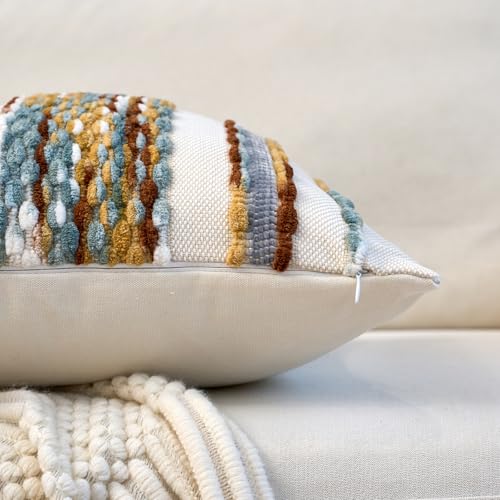 Boho Pillow Covers 18x18 Inch Set of 2 (2 Count)