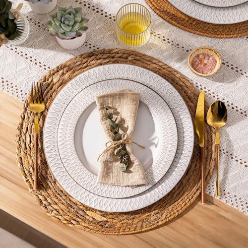 Ceramic Dinnerware Sets of 8 (24 Count)