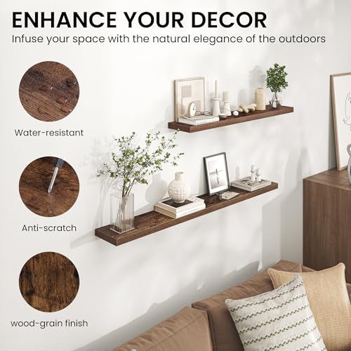 Floating Shelves for Wall 40 Inch (2 Count)