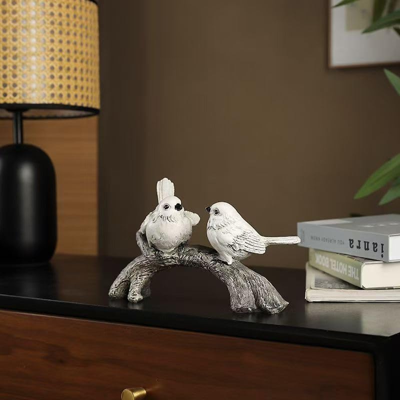 Resin Love Birds on Branch