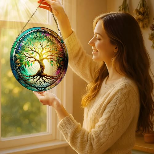Stained Glass Window Hanging