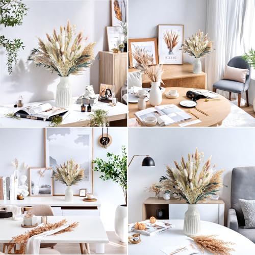 126pcs Dried Pampas Grass Decorations (126 Count)