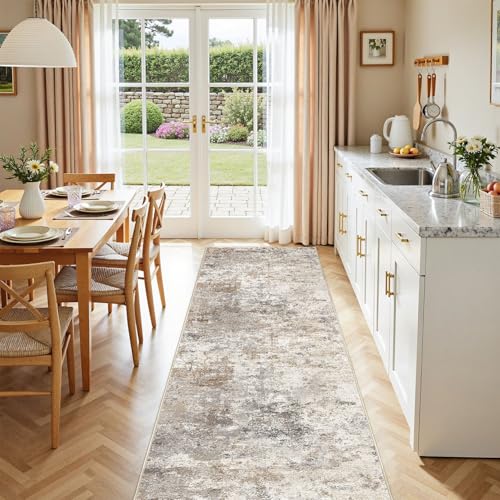 3x10 Washable Runner Rug for Hallway (24 Count)