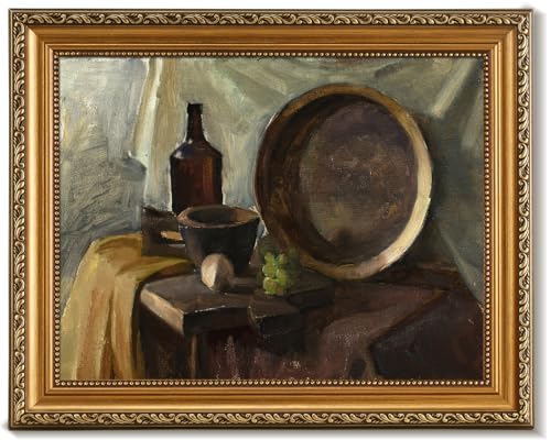 Vintage Gold Framed Wall Art for Home Decor