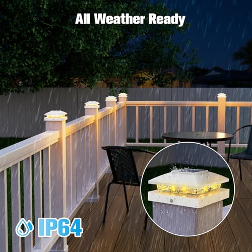 4x4 Solar Post Cap Lights (16 Count)