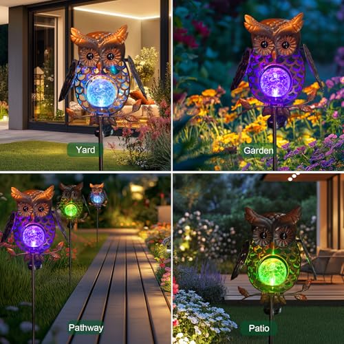 Solar Lights Outdoor Decor Waterproof