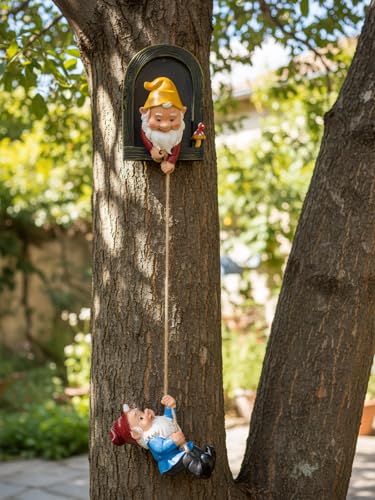 Climbing Gnomes Tree Faces Decor
