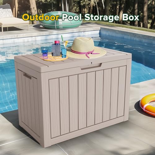 46 Gallon Deck Boxes Outdoor Waterproof
