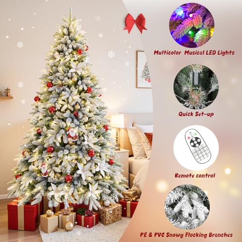 9FT Rotating Christmas Tree with Remote