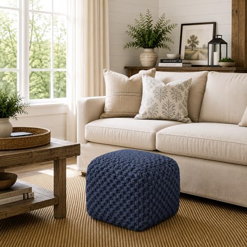 Square Pouf Ottoman