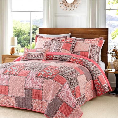 100% Cotton Face Quilts Queen Size