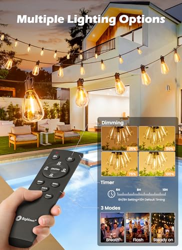 108FT Solar String Lights Outdoor