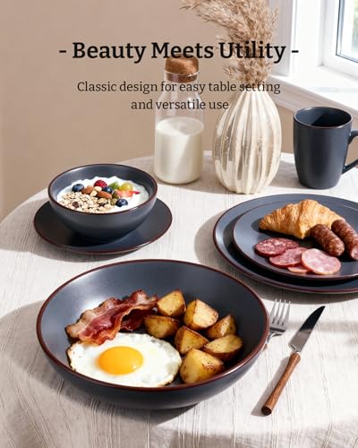Venus Dinnerware Sets with Mugs (24 Count)