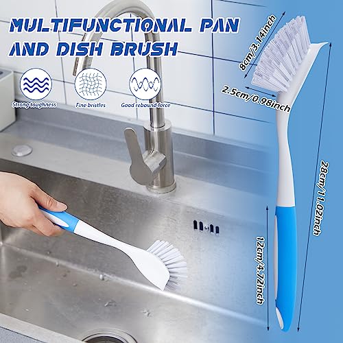 6 Pcs Kitchen Scrub Dish Brush Bulk (6 Count)