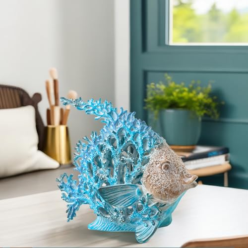 Beach Coastal Coral Reef Angelfish Home Office Bathroom Decor Gift (500 Count)