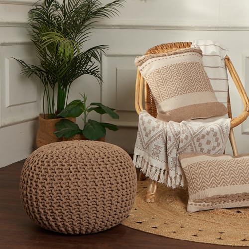 Round Pouf Ottoman