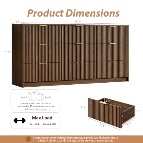 9 Drawer Dresser for Bedroom
