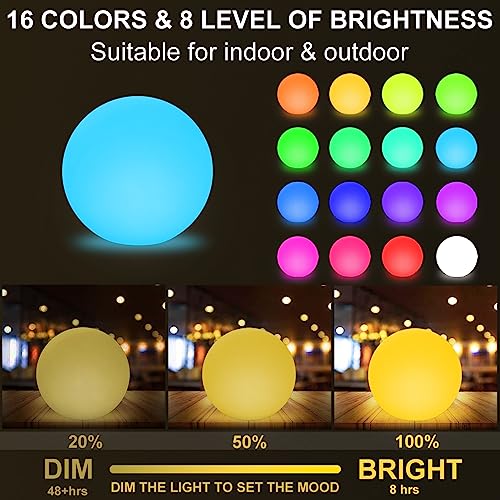 Glowing LED Ball Light