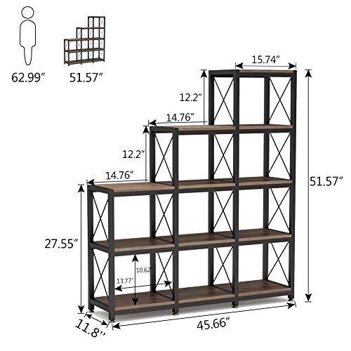 12 Shelves Bookshelf