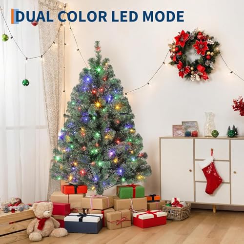 6 ft Artificial Christmas Tree Prelit