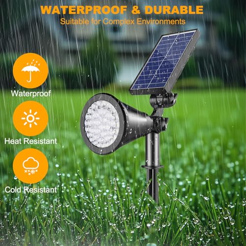 Solar Lights Outdoor Waterproof Spot Lights (4 Count)