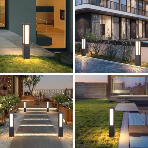 31.5" Outdoor Solar Lanterns Waterproof IP65