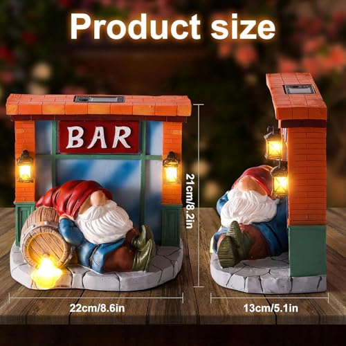 Garden Gnomes Solar Lights