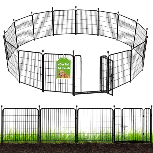 Tall Garden Fence 40 in (14 Count)