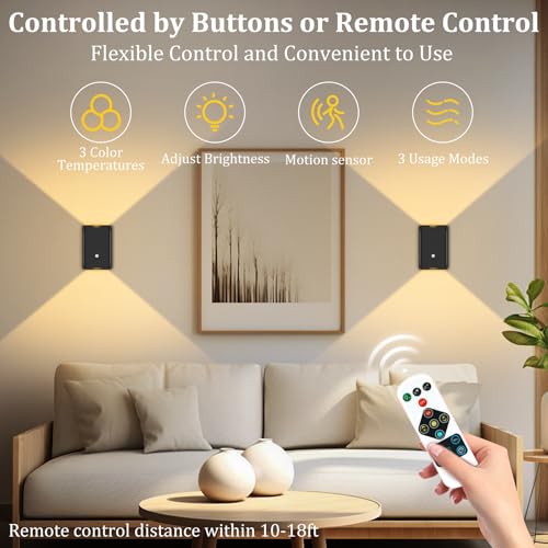 Motion Sensor Wall Sconce (4 Count)