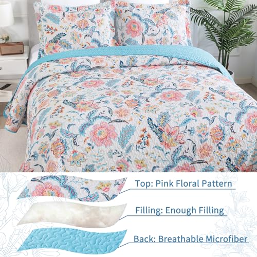 Floral King Size Quilt