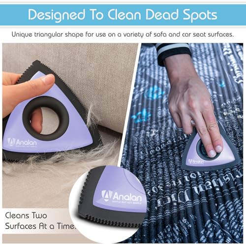 Mini Pet Hair Remover for Car Detailing Dog Hair Tool Brush