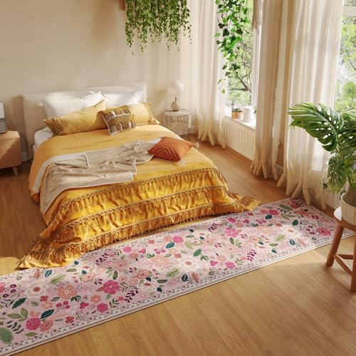 Long Hallway Runner Rug 2'7"x14' Washable (36.4 Sq Ft)
