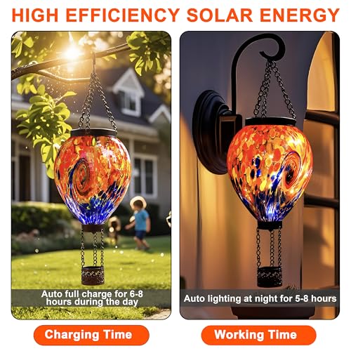 Solar Hot Air Balloon Light