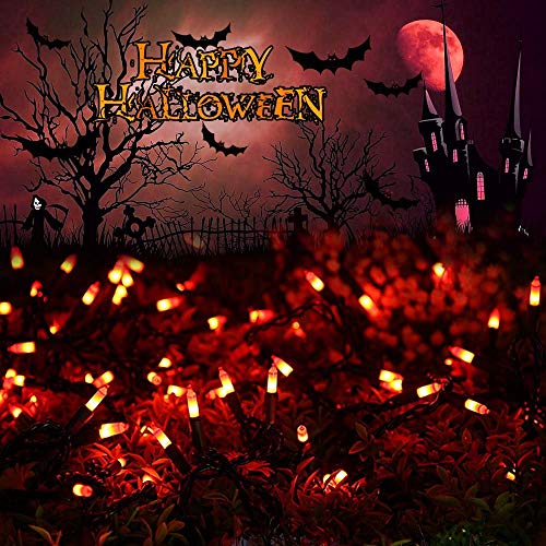 Orange Halloween Lights Outdoor (21.63 Foot)
