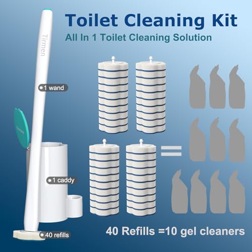 Disposable Toilet Brush (40 Count)