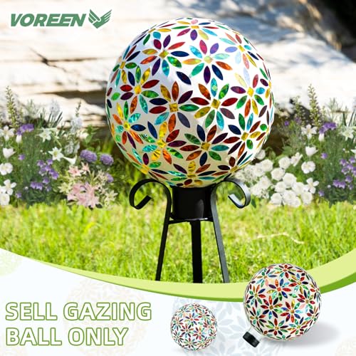 Mosaic Glass Gazing Ball