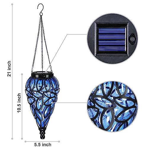 Solar Hanging Lantern Outdoor Lights