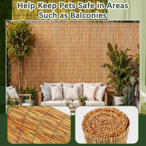 1 Pcs 4 x 10 ft Reed Fence Roller