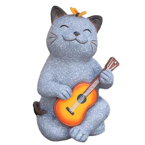 Cat Garden Statue Outdoor Decor