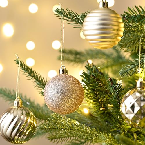 Christmas Ornaments Tree Decorations Set (24 Count)