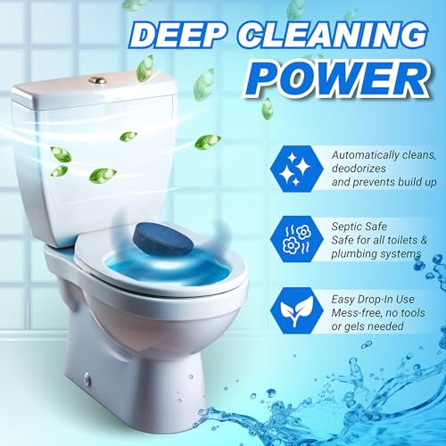 Automatic Toilet Bowl Cleaner Tablets (40 Count)