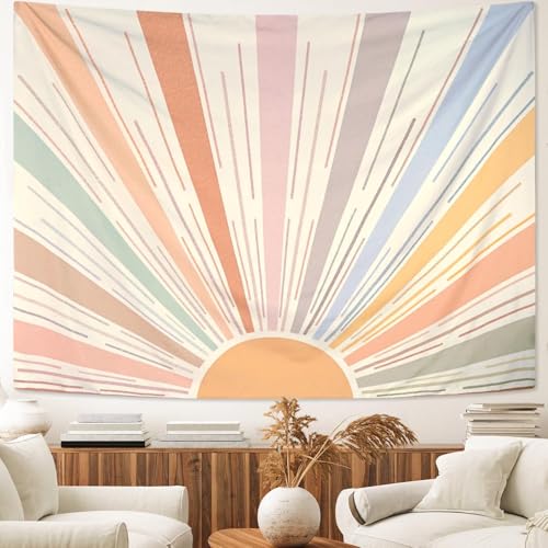 Boho Sun Tapestry Wall Hanging