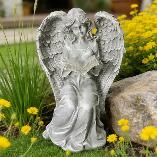 Solar Garden Angel Statue