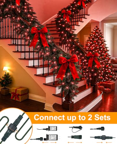 157FT 480 LED Christmas Lights Outdoor