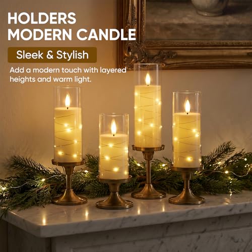 Flameless Candles with Remote Timer (9 Count)