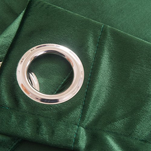Super Soft Signature Velvet Curtains Set of 2 Dark