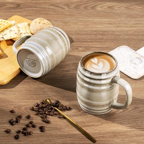 20oz Large Coffee Mugs Set of 4 (4 Count)