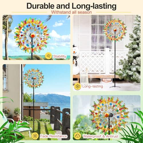 Lairander Butterfly Outdoor Wind Spinners