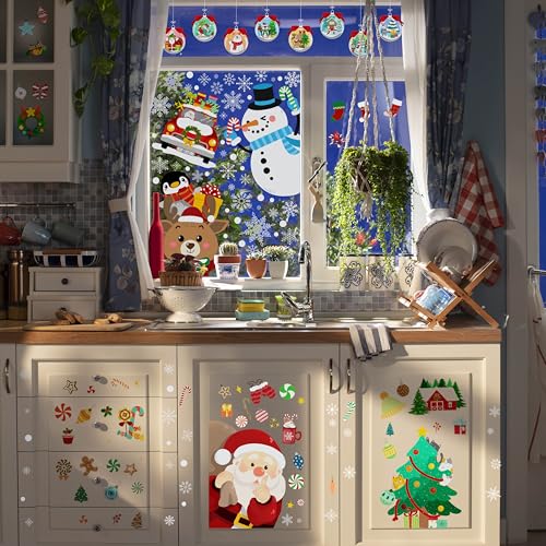 Christmas Window Clings
